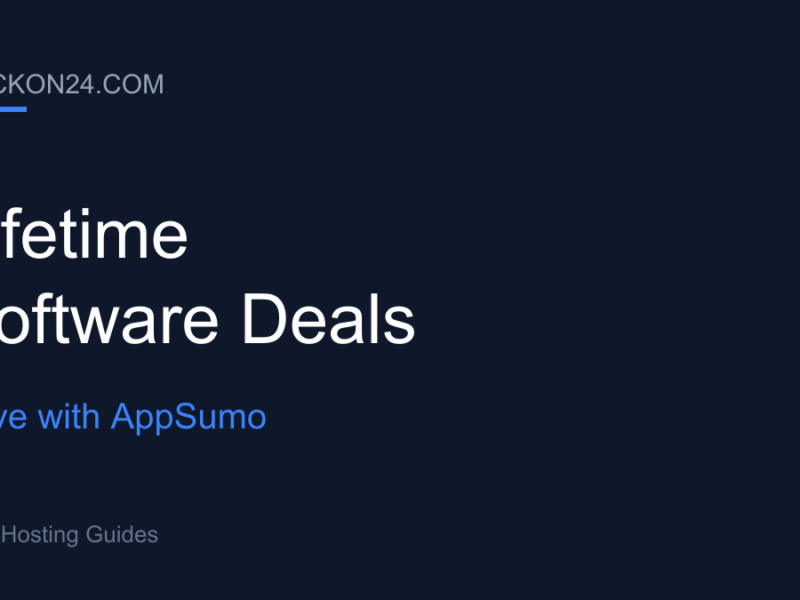 12 lifetime software deals