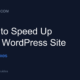 14 speed up wordpress