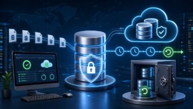 Automated database backup and recovery system with secure cloud snapshots