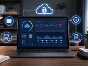 Website backup and restore dashboard for small business recovery planning
