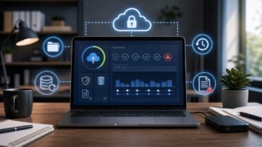 Website backup and restore dashboard for small business recovery planning