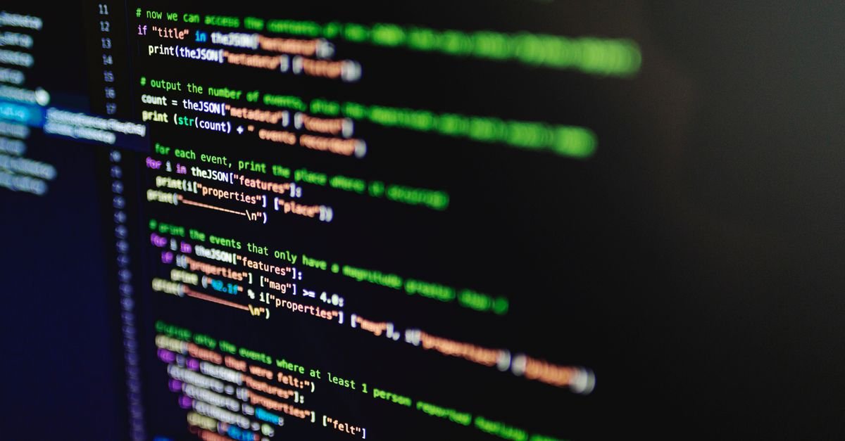 Colorful code representing cryptographic keys