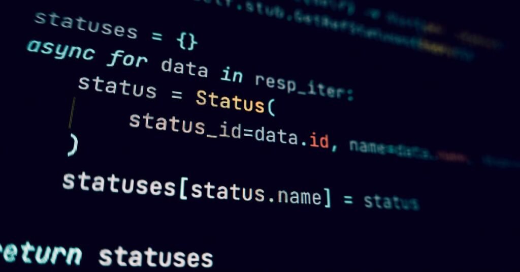 Automation and configuration code on a screen